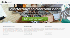 Desktop Screenshot of freshfinance.net