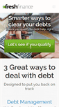 Mobile Screenshot of freshfinance.net